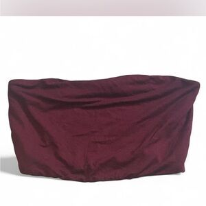 Free People Rich Burgundy tube top -S